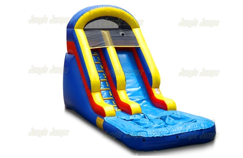 14' Red, Blue & Yellow Water Slide